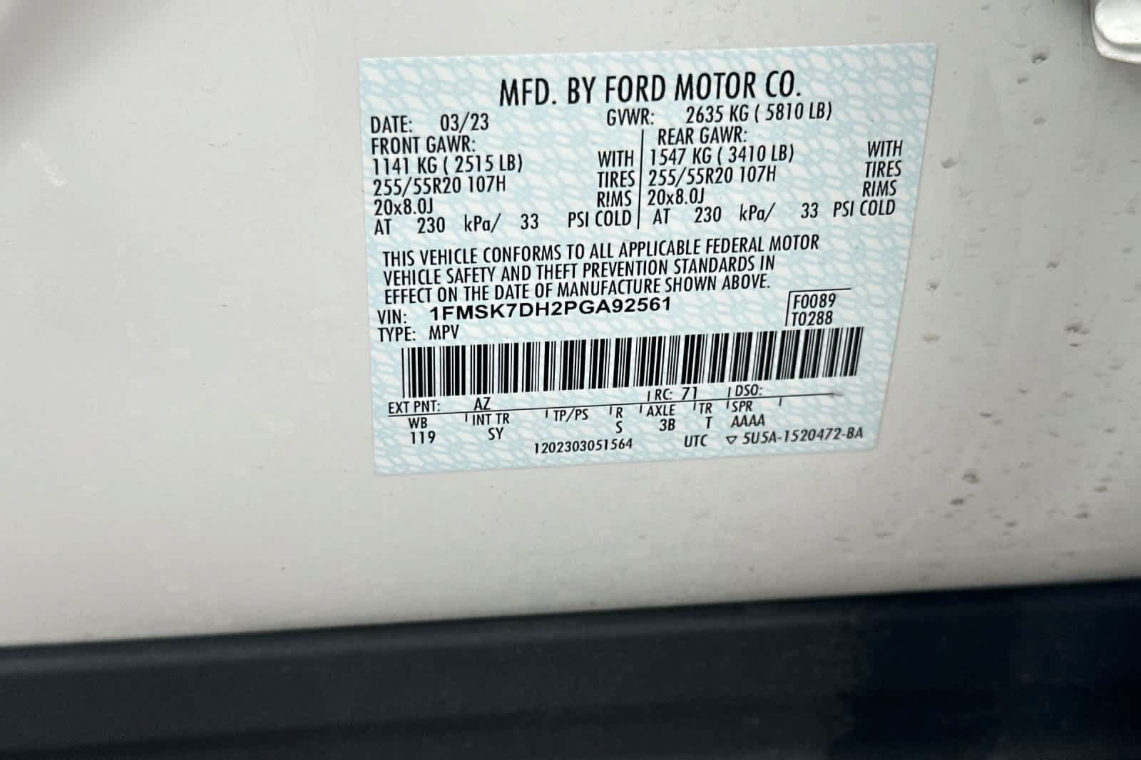Certified 2023 Ford Explorer XLT w/ Equipment Group 202A RWD image 31