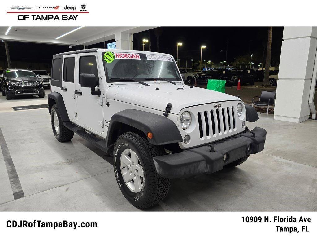 Used 2017 Jeep Wrangler Unlimited Sport w/ Quick Order Package 24S