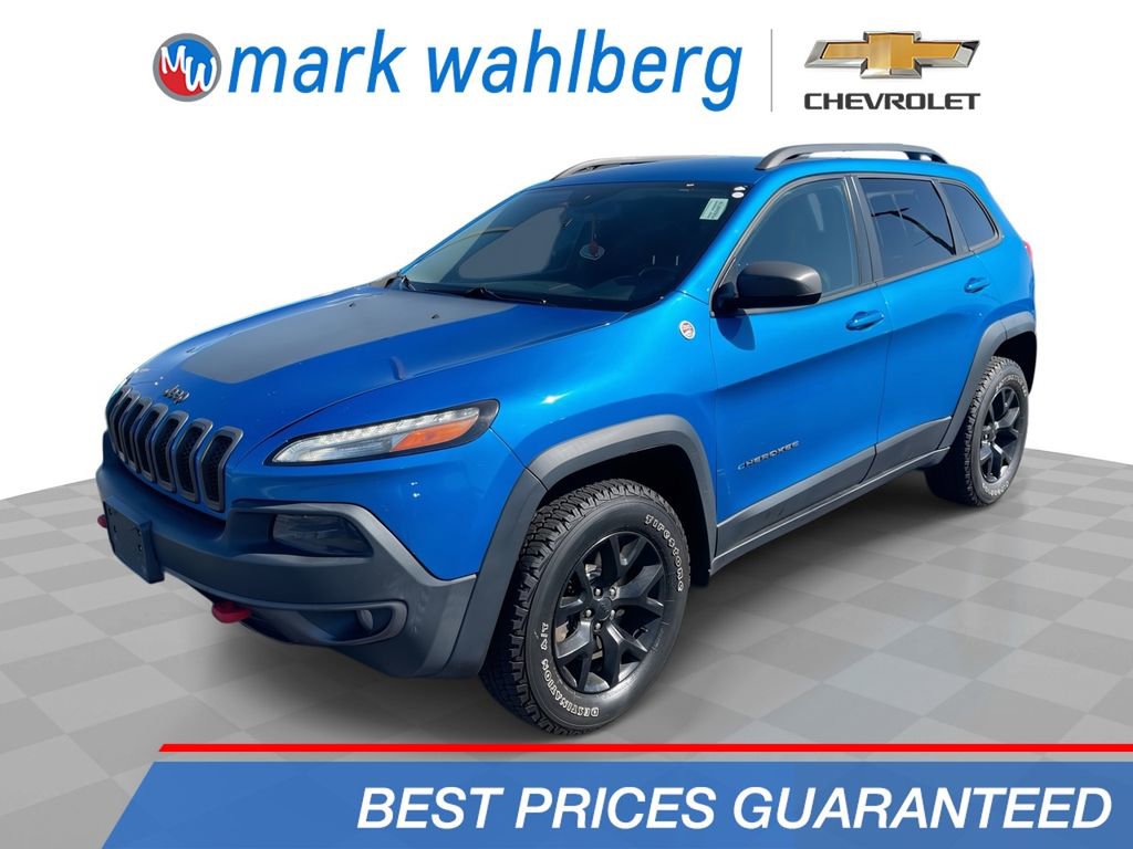 Used 2017 Jeep Cherokee Trailhawk image 1