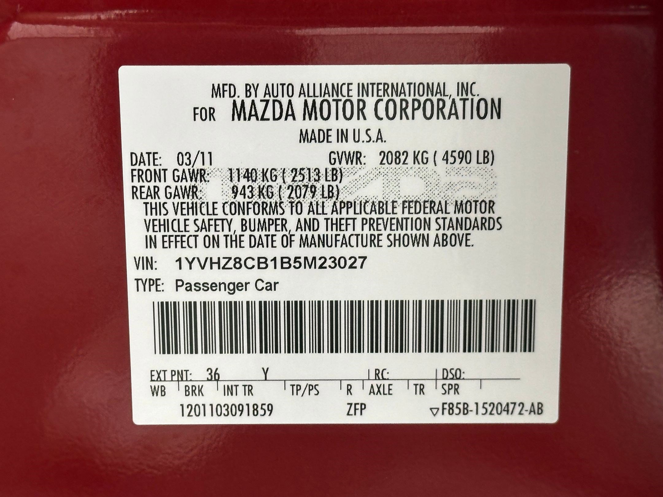 Used 2011 MAZDA MAZDA6 s Grand Touring image 30