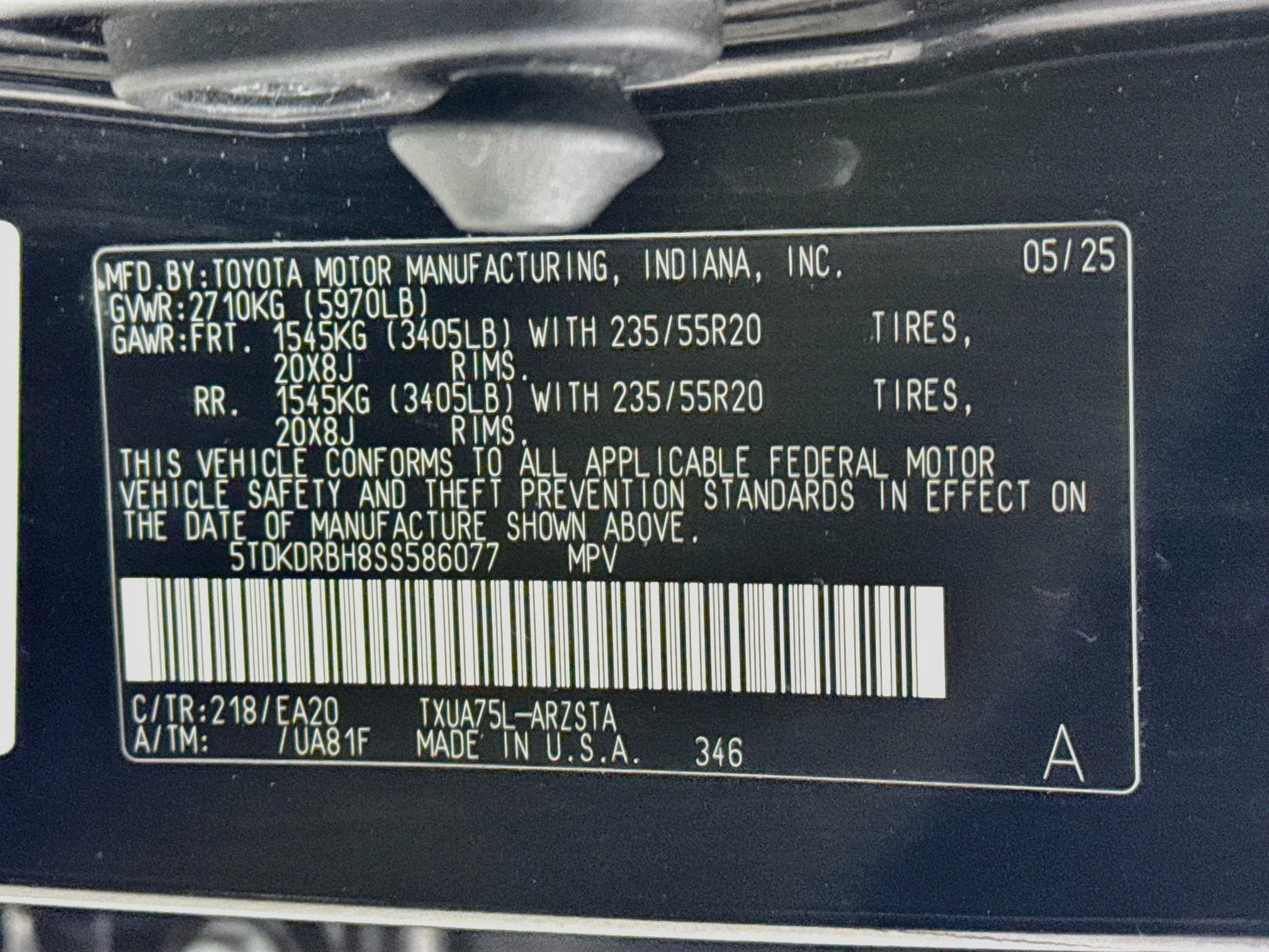Certified 2025 Toyota Highlander XSE AWD/4WD image 33