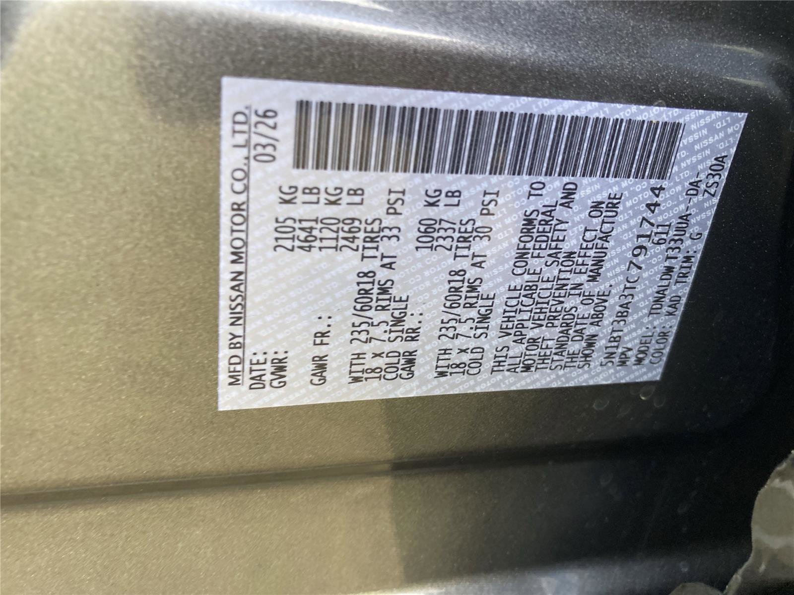 New 2026 Nissan Rogue SV image 33