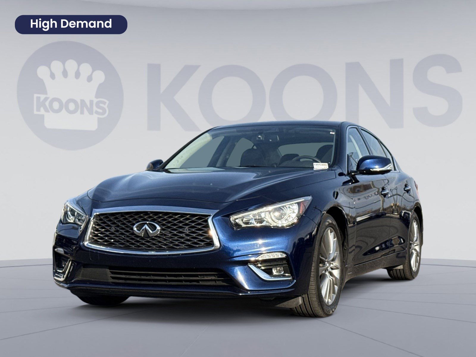 Used 2023 INFINITI Q50 Luxe w/ Cargo Package