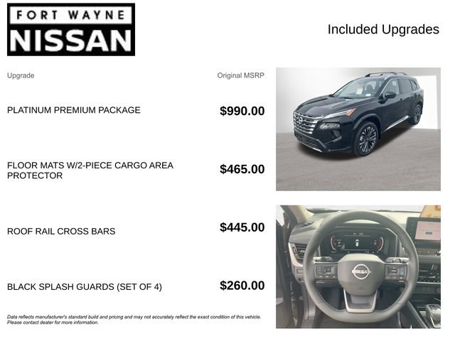 New 2026 Nissan Rogue Platinum w/ Platinum Premium Package AWD/4WD image 4