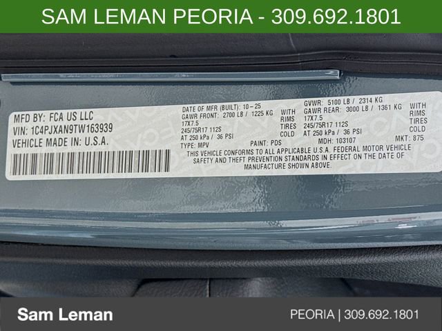 New 2026 Jeep Wrangler Sport image 28