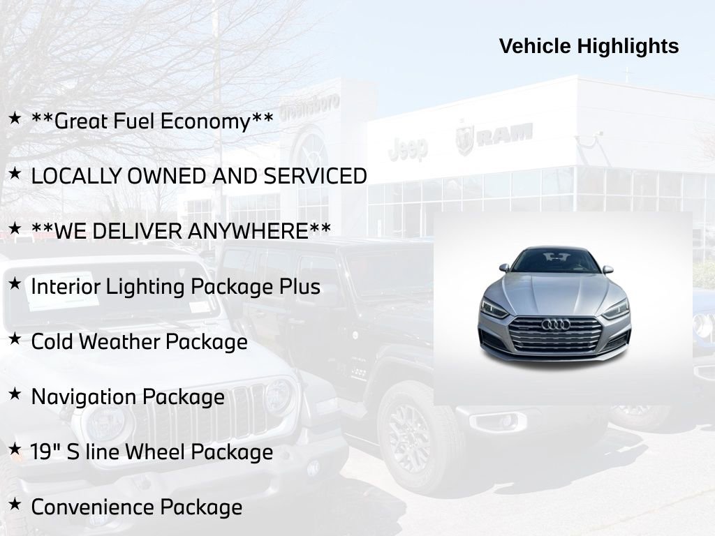 Used 2018 Audi A5 2.0T Prestige w/ S Line Sport Package image 5