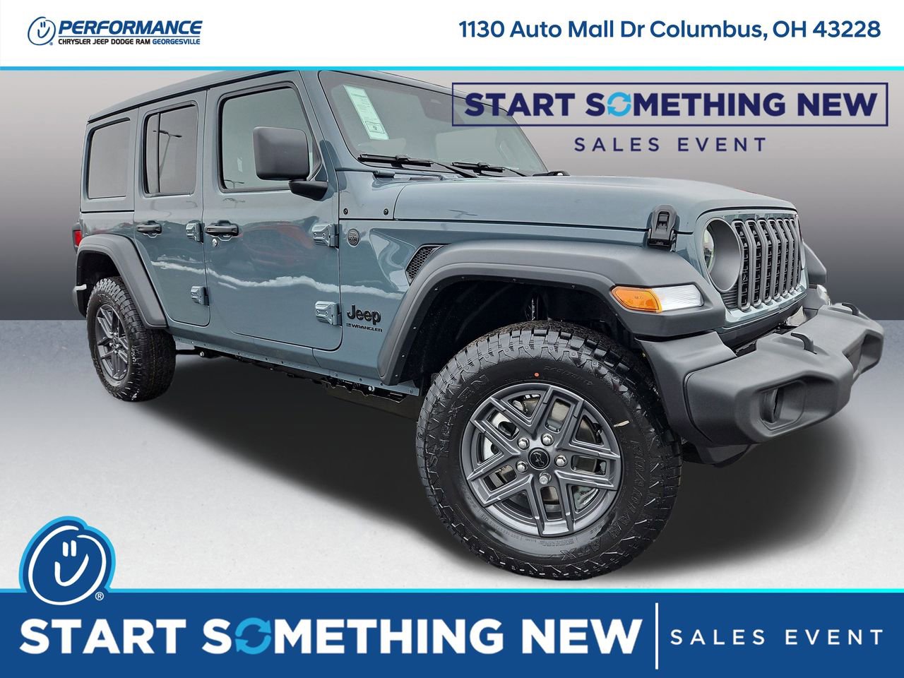 New 2026 Jeep Wrangler Sport S