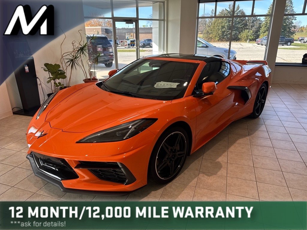 Used 2024 Chevrolet Corvette Stingray Premium Cpe w/ Z51 Performance Package RWD image 1