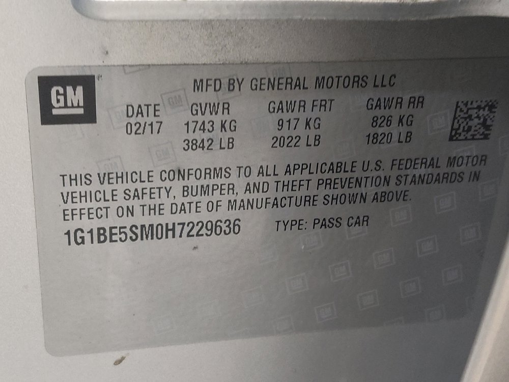 Used 2017 Chevrolet Cruze LT w/ Convenience Package FWD image 33