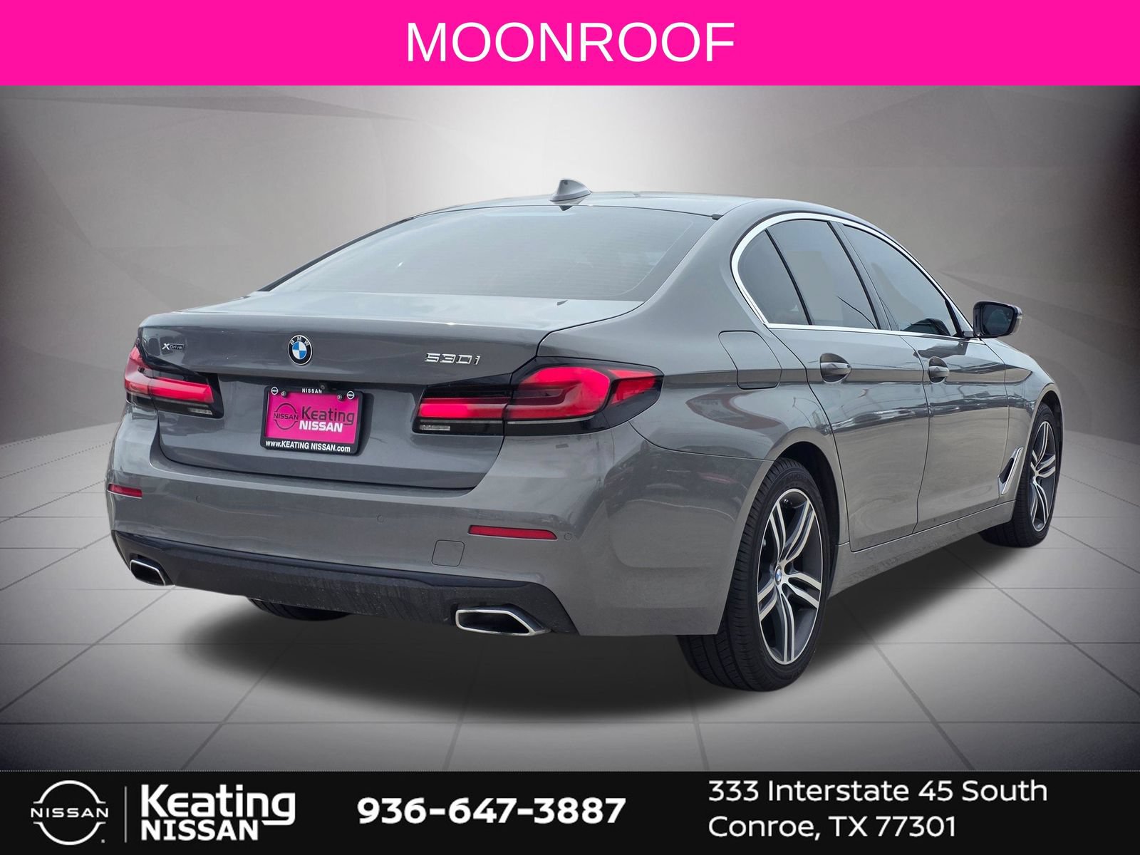 Used 2021 BMW 530i xDrive w/ Premium Package AWD/4WD image 5