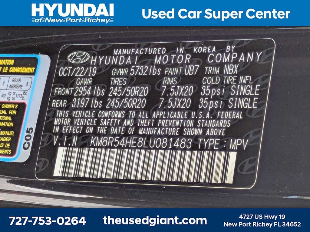 Used 2020 Hyundai Palisade Limited FWD image 49