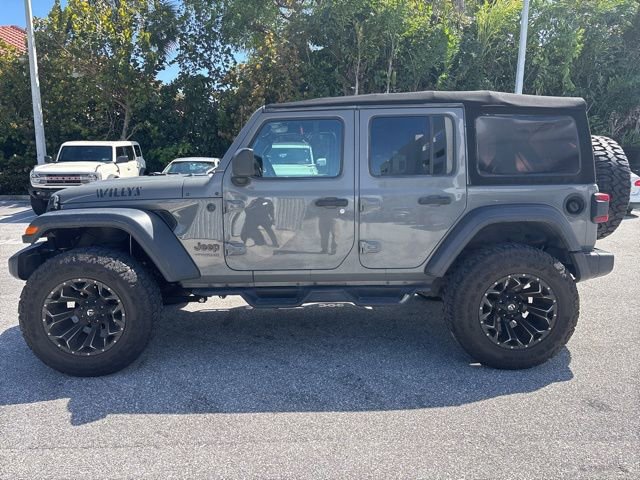 Used 2021 Jeep Wrangler Unlimited Willys image 4