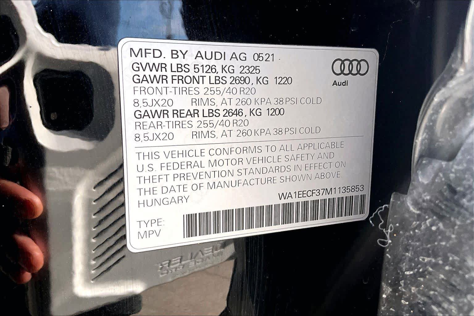 Used 2021 Audi Q3 2.0T Premium Plus w/ Premium Plus Package AWD/4WD image 36