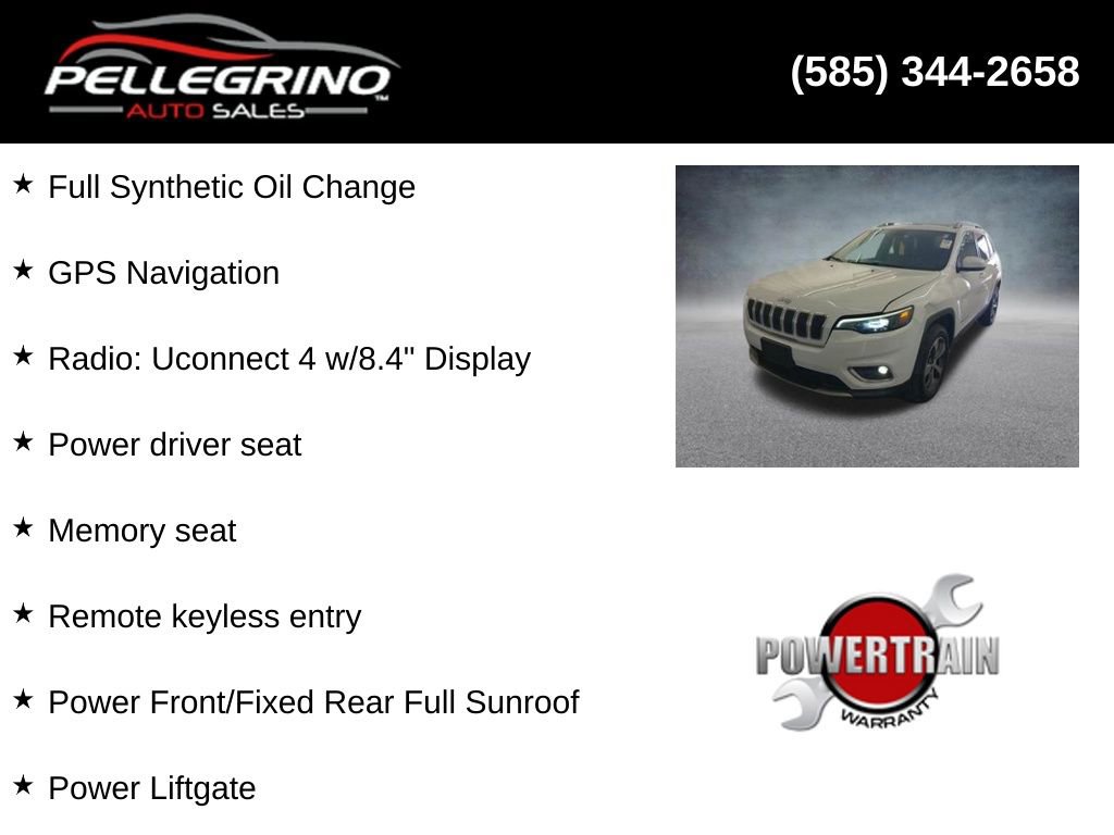 Used 2019 Jeep Cherokee Limited image 2