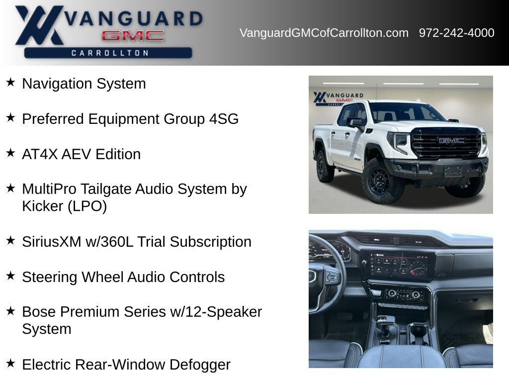 Used 2025 GMC Sierra 1500 AT4X w/ AT4X AEV Edition AWD/4WD image 6