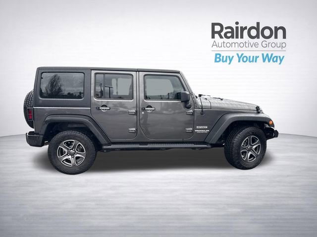 Used 2017 Jeep Wrangler Unlimited Sport w/ Mopar Black Appearance Group image 9