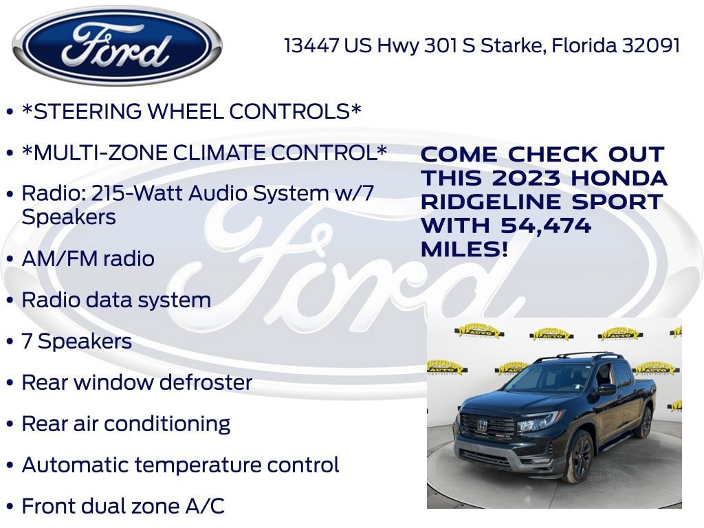 Used 2023 Honda Ridgeline Sport image 15