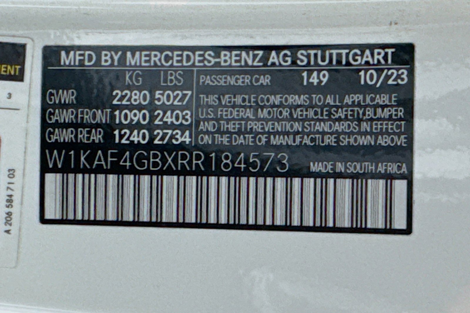 Certified 2024 Mercedes-Benz C 300 Sedan w/ Exclusive Trim Package image 25