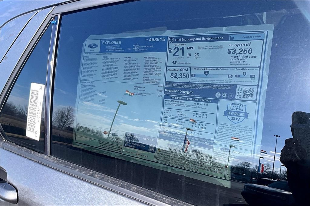 New 2026 Ford Explorer ST w/ Sun And Sound Package RWD image 14