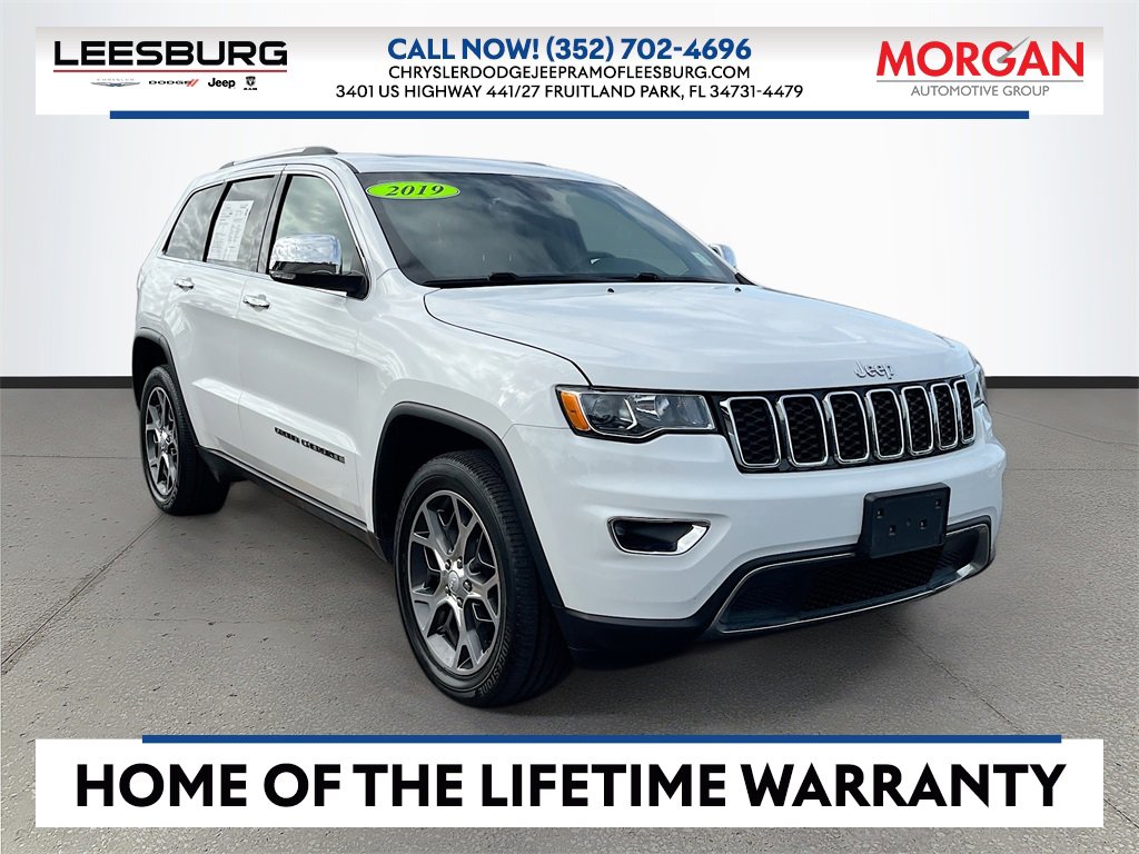 Certified 2019 Jeep Grand Cherokee Limited w/ Trailer Tow Group IV