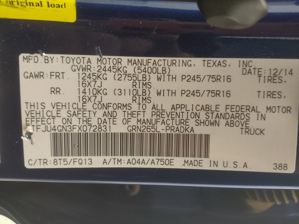 Used 2015 Toyota Tacoma PreRunner w/ SR5 Package RWD image 33