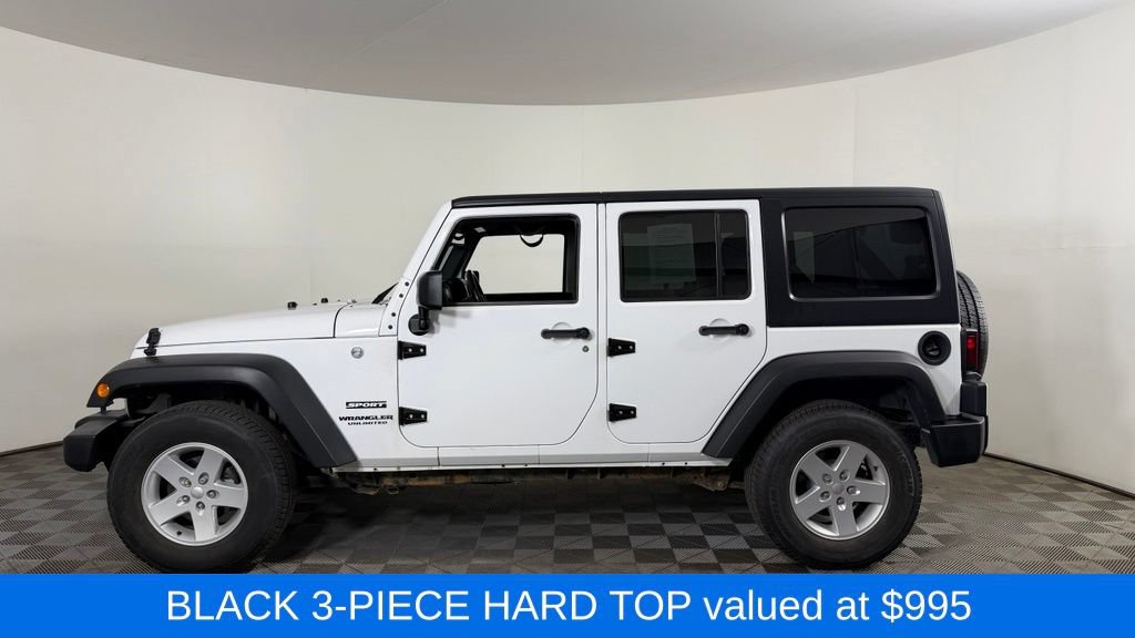 Used 2017 Jeep Wrangler Unlimited Sport w/ Quick Order Package 24S AWD/4WD image 5