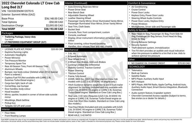 Used 2022 Chevrolet Colorado LT RWD image 7