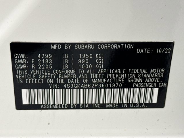 Used 2023 Subaru Impreza 2.0i image 20