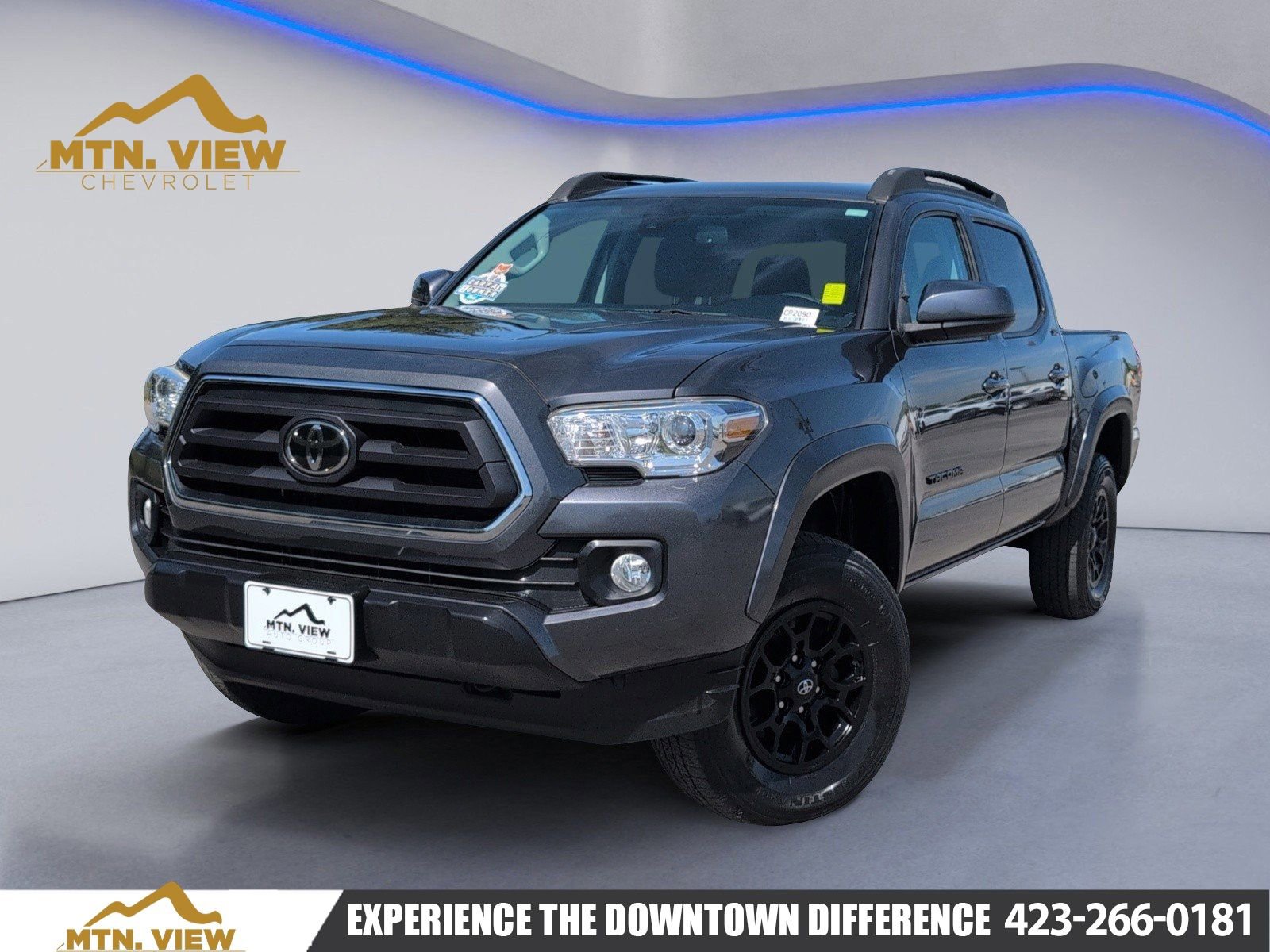 Used 2021 Toyota Tacoma SR5 w/ Blackout Package (TMS) image 1