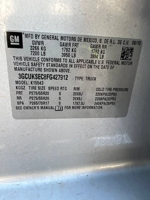Used 2015 Chevrolet Silverado 1500 LTZ w/ Texas Edition, 1LZ Trim AWD/4WD image 35