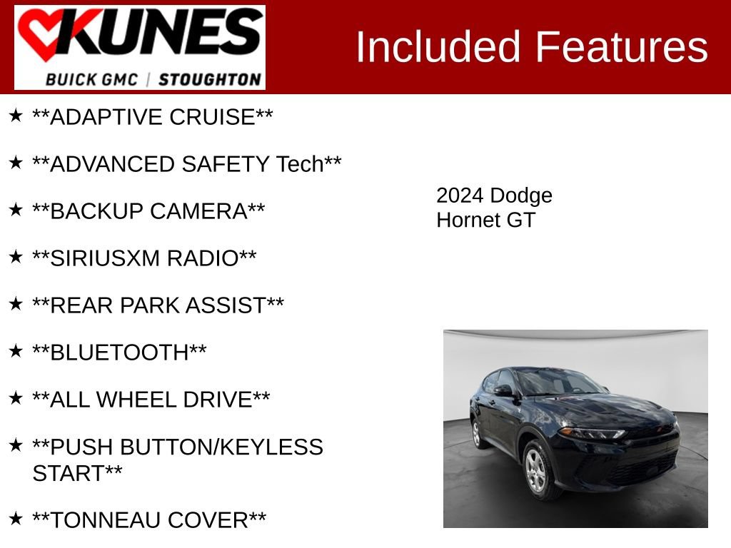 Used 2024 Dodge Hornet GT AWD/4WD image 2