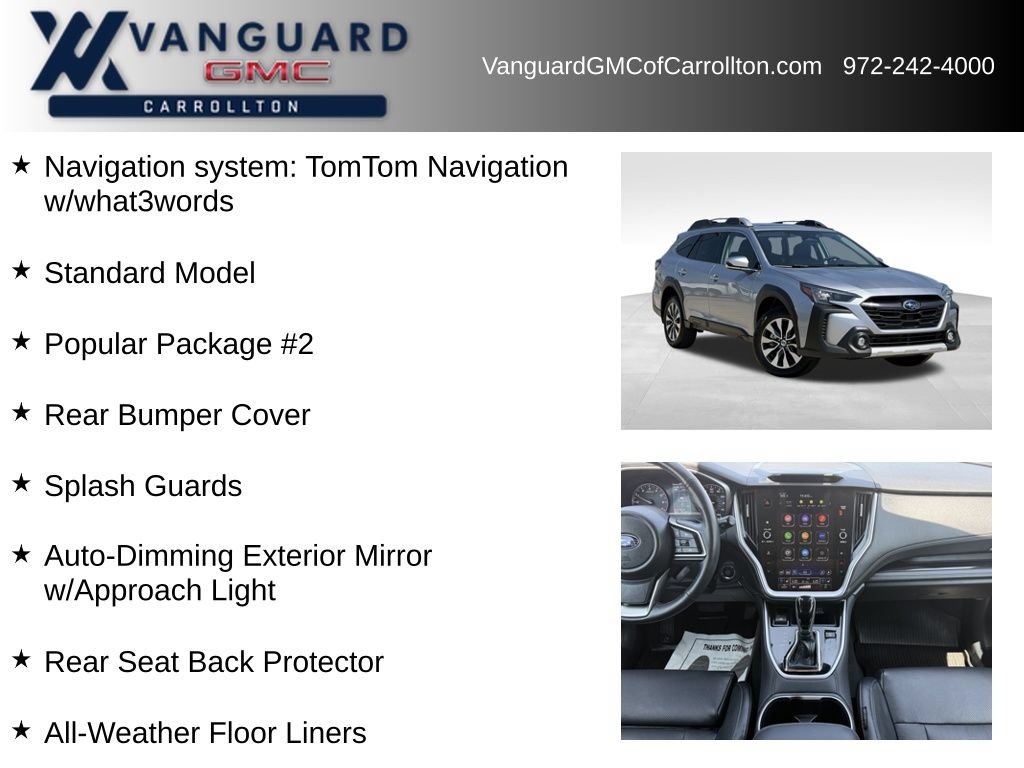 Used 2024 Subaru Outback Touring XT w/ Popular Package #2 AWD/4WD image 6