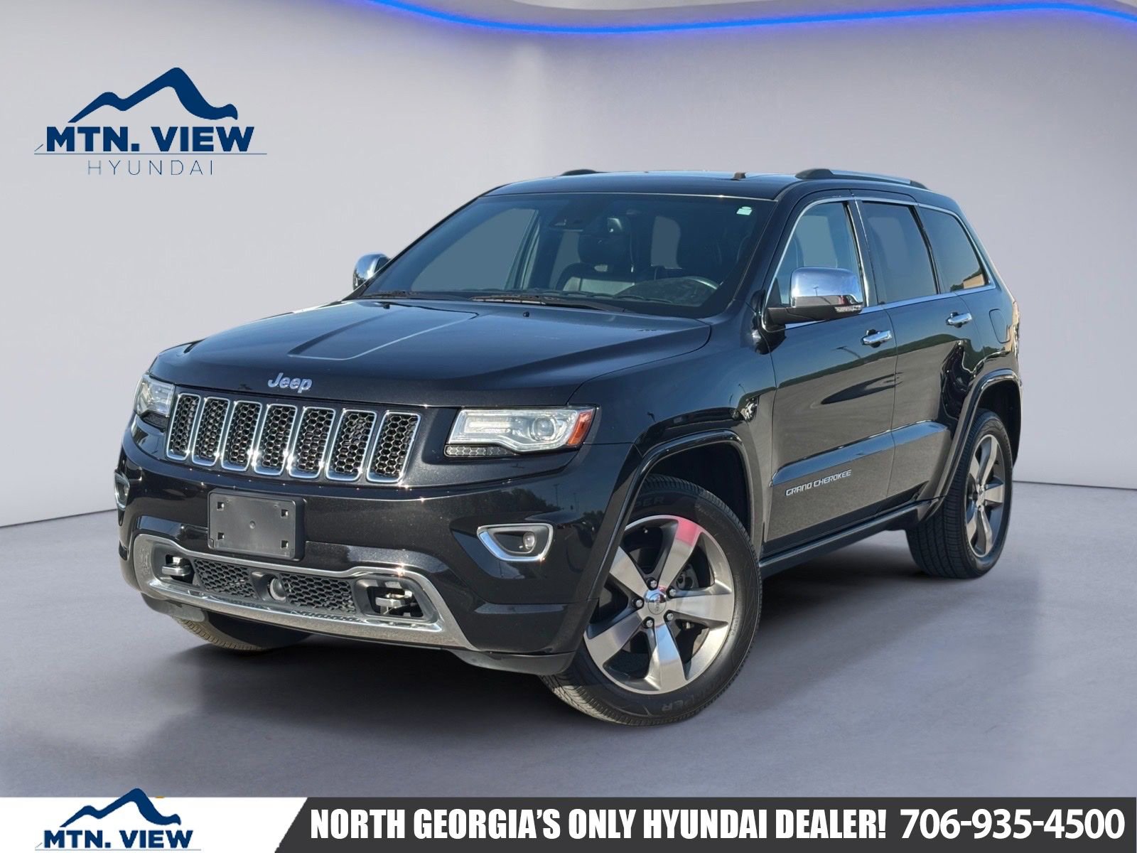 Used 2014 Jeep Grand Cherokee Overland w/ Advanced Technology Group AWD/4WD image 1