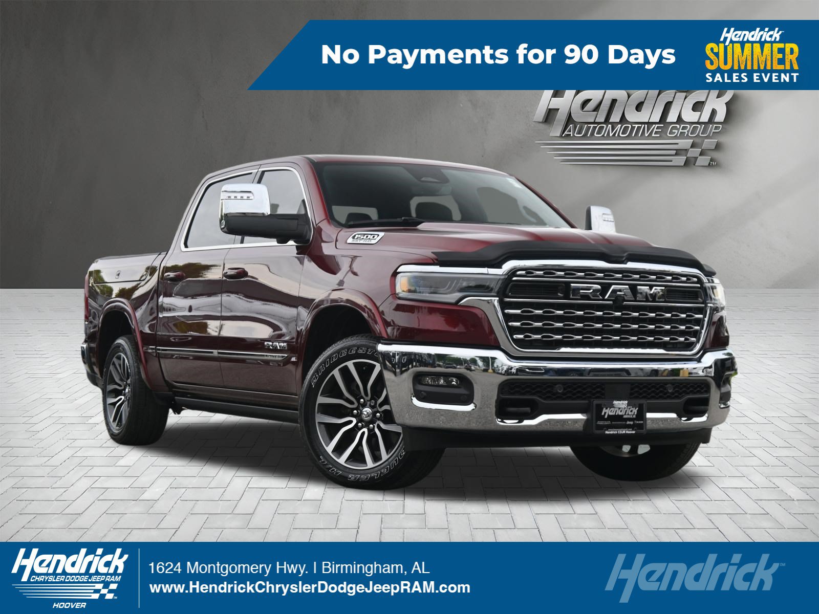 Used 2025 RAM 1500 Limited w/ Trailer Tow Group AWD/4WD image 1