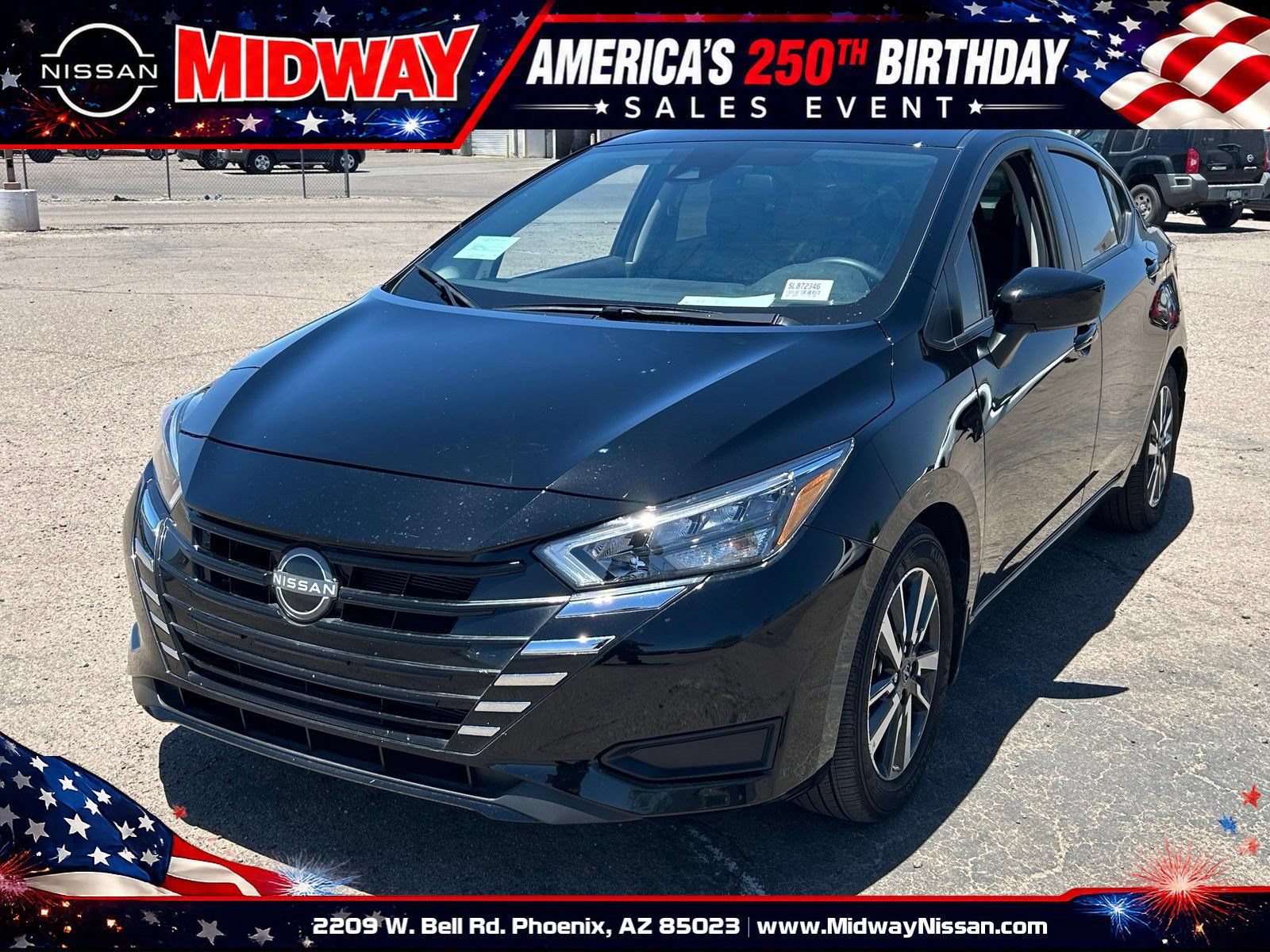Used 2025 Nissan Versa SV w/ Trunk Package FWD image 1