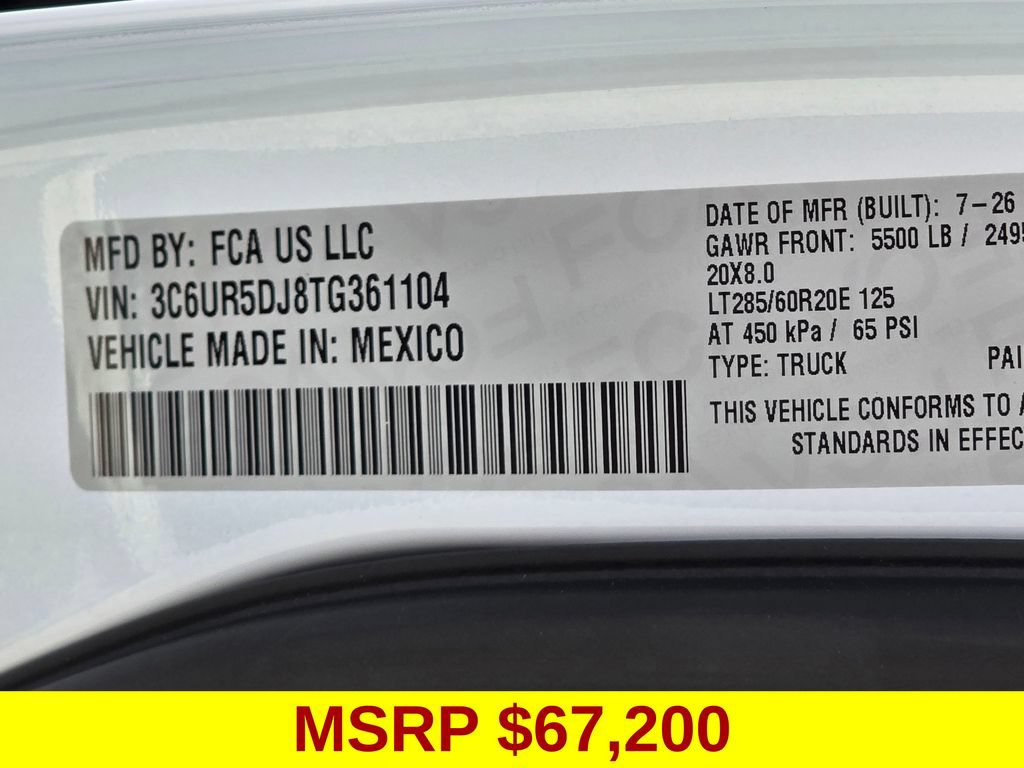 New 2026 RAM 2500 Big Horn AWD/4WD image 43
