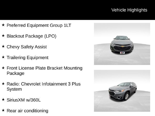 Certified 2021 Chevrolet Traverse LT AWD/4WD image 13