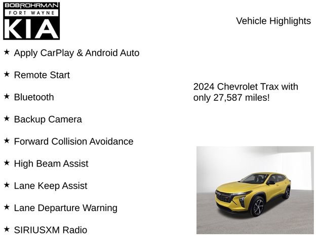 Used 2024 Chevrolet Trax RS image 7
