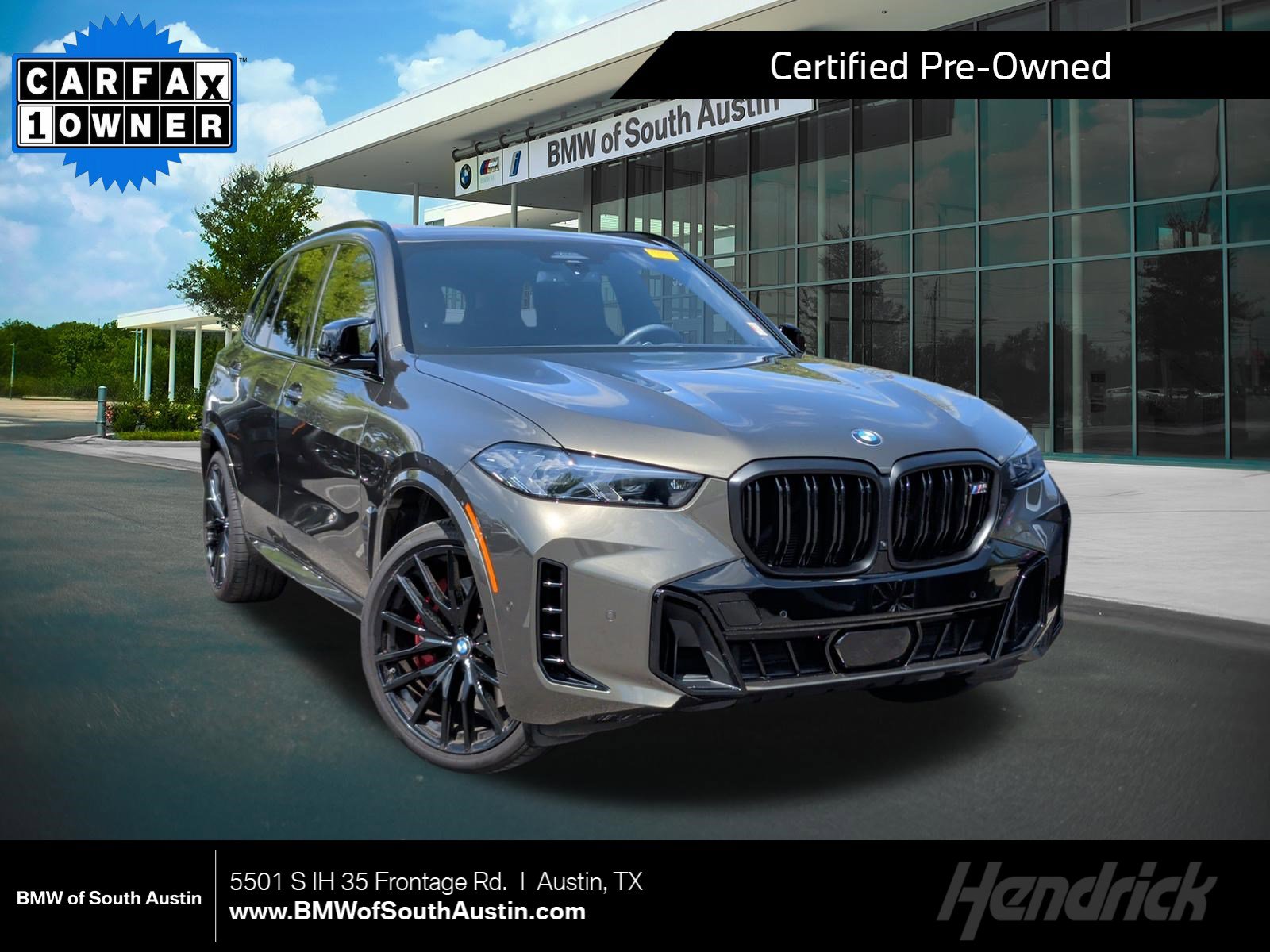 Certified 2024 BMW X5 M60i w/ Executive Package