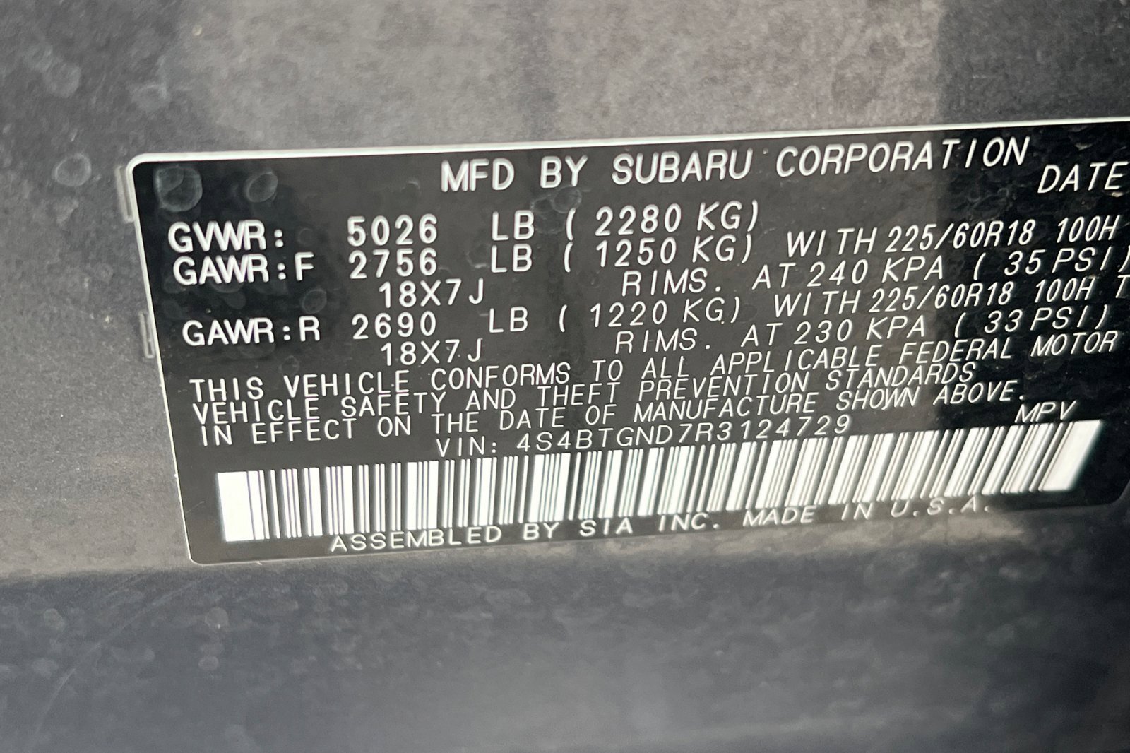 Used 2024 Subaru Outback Limited XT image 25