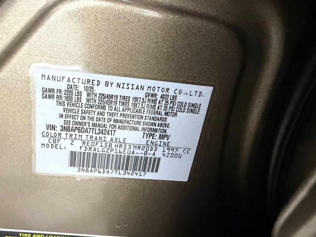 Used 2026 Nissan Kicks SR w/ Cold Weather Package FWD image 32