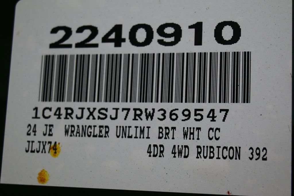 New 2024 Jeep Wrangler Unlimited Rubicon 392 AWD/4WD image 11