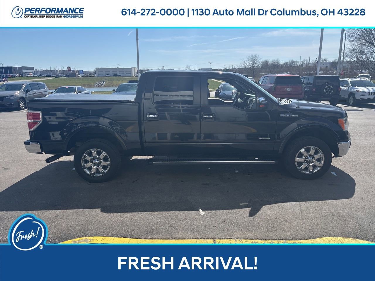Used 2014 Ford F150 Lariat w/ Lariat Chrome Package image 3