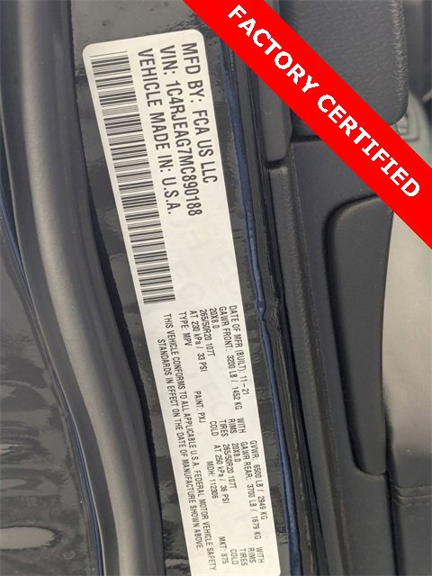 Certified 2021 Jeep Grand Cherokee Laredo image 36