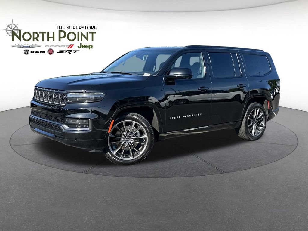 Certified 2024 Jeep Grand Wagoneer Series II Obsidian w/ Quick Order Packagew 28T AWD/4WD image 1
