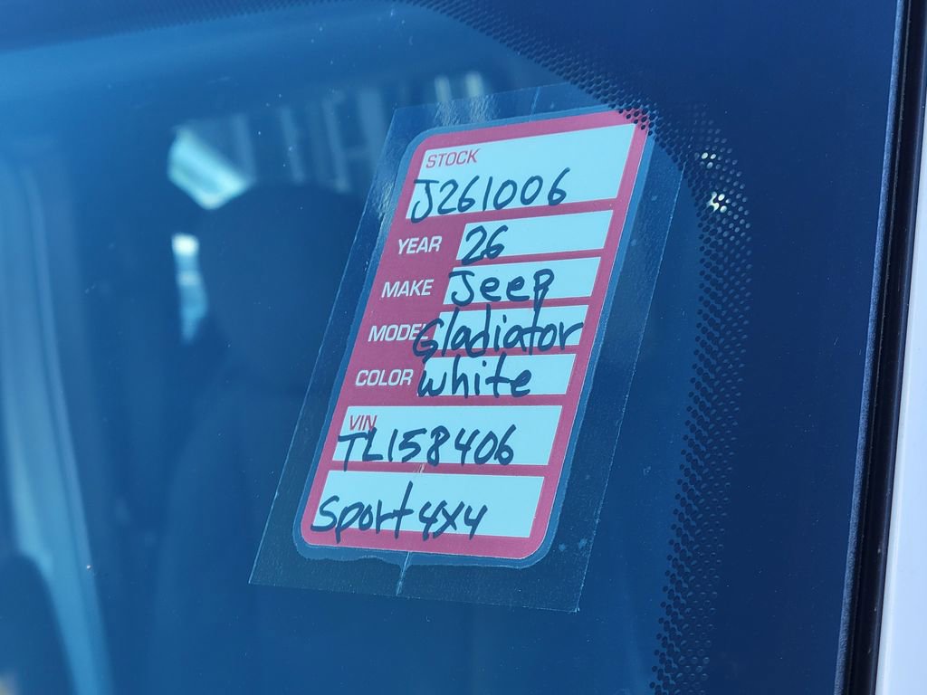 New 2026 Jeep Gladiator Sport image 21