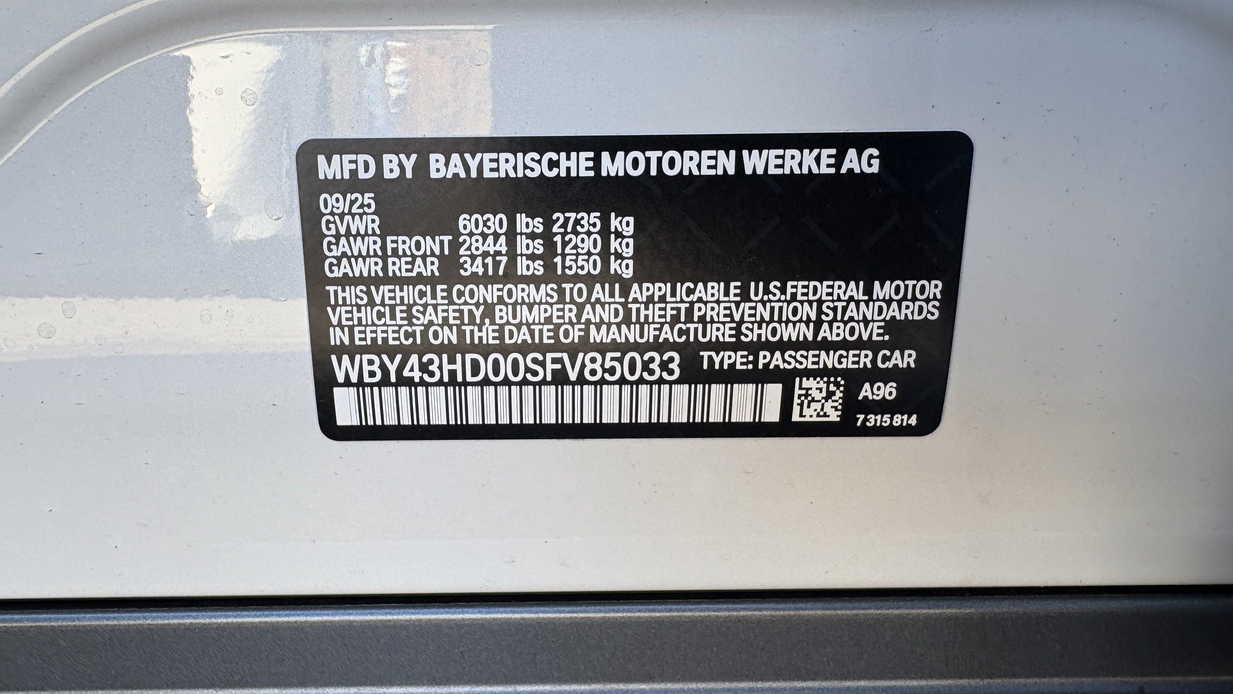 Used 2025 BMW i4 xDrive40i w/ Premium Package AWD/4WD image 33