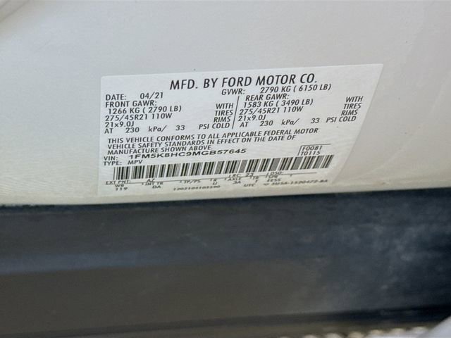 Used 2021 Ford Explorer Platinum w/ Equipment Group 601A image 35