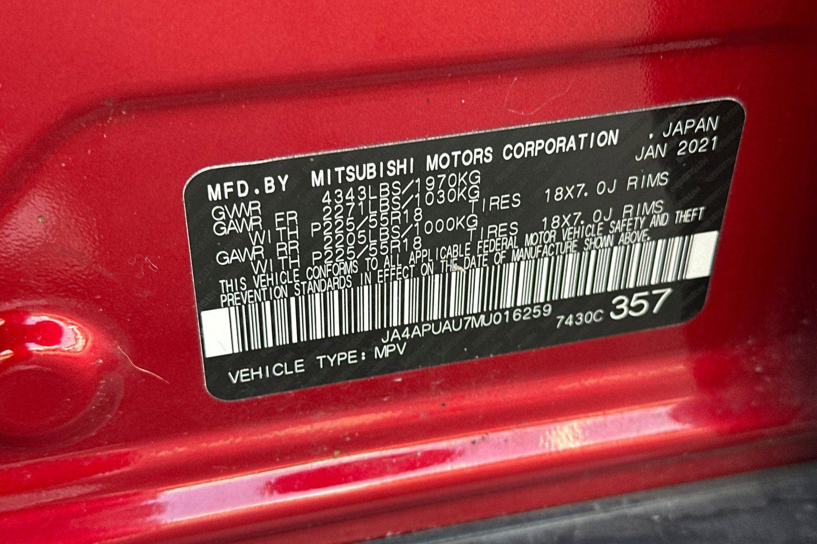 Used 2021 Mitsubishi Outlander Sport Black Edition image 32