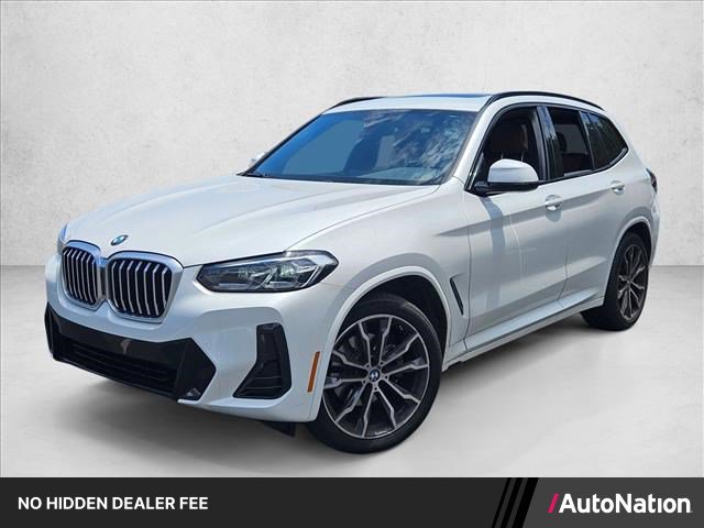 Used 2022 BMW X3 xDrive30i w/ M Sport Package 2 AWD/4WD image 1